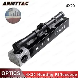 4x20 Охота Riflescopes прицел тактический оптика страйкбол пневматические пистолеты прицелы снайперская сетка пистолет рефлекс прицел