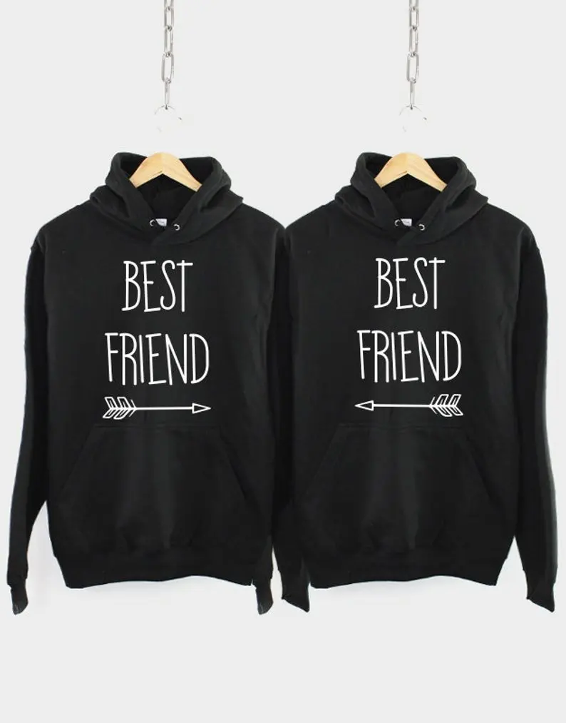 friends hoodie black