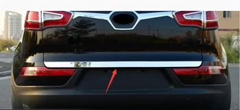 

Accessories for KIA Sportager 2011 - 2015 High quality stainless steel Rear Trunk Lid Cover Trim trunk trim highlight bar