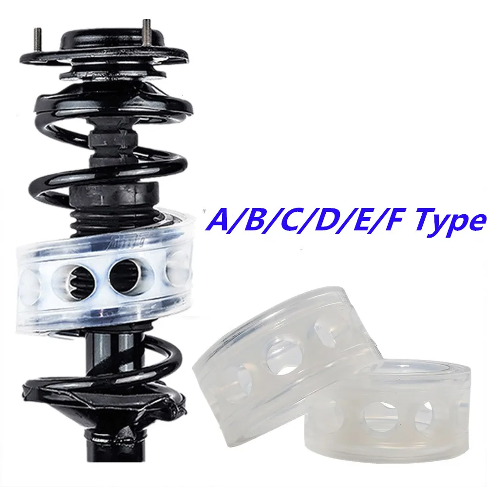 Piezas para coche Universal transparente de de amortiguador de TPE Compresor de resorte Parachoques de goma Amortiguadores automáticos Amortigu de resorte amortiguador A raghuinstech.com