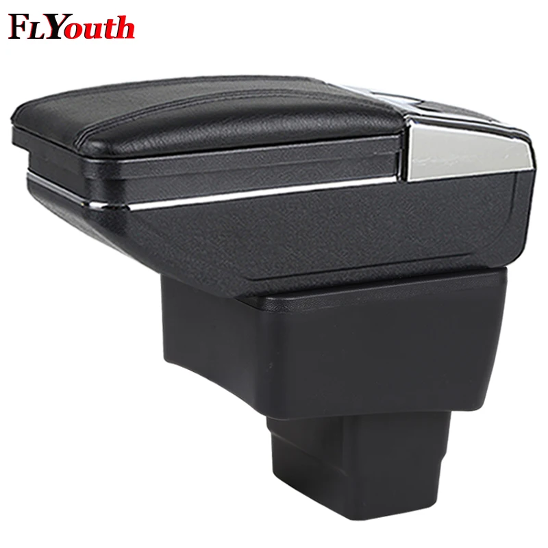 

Car Armrest Box Central Store Content Box Cup Holder Ashtray Interior Car-Styling Accessories For Mazda CX-3 CX 3 CX3 2014-2019