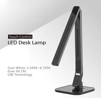

Dimmable Eye-care LED Desk Table Lamp Touch Control USB Charging Port Reading Ligh Adjustable 4 Modes 5-Level Dimmer