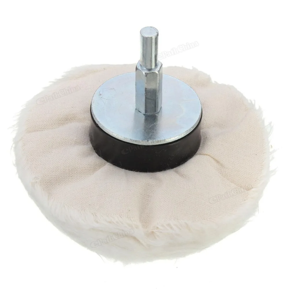 4 Inch Soft Polishing Pad Buffing Wheel for Wood / Plastic / Ceramic