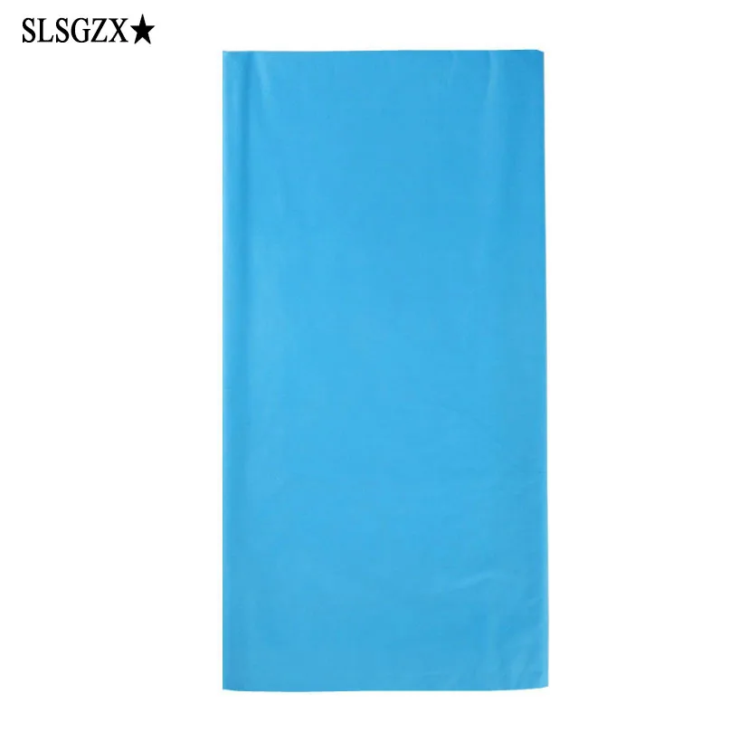 

1pcs Blue Plastic Party Dinner Table Cloth Solid Color Disposable Desk Tablecloth Wipe Clean Covers Large 183cm x 137cm