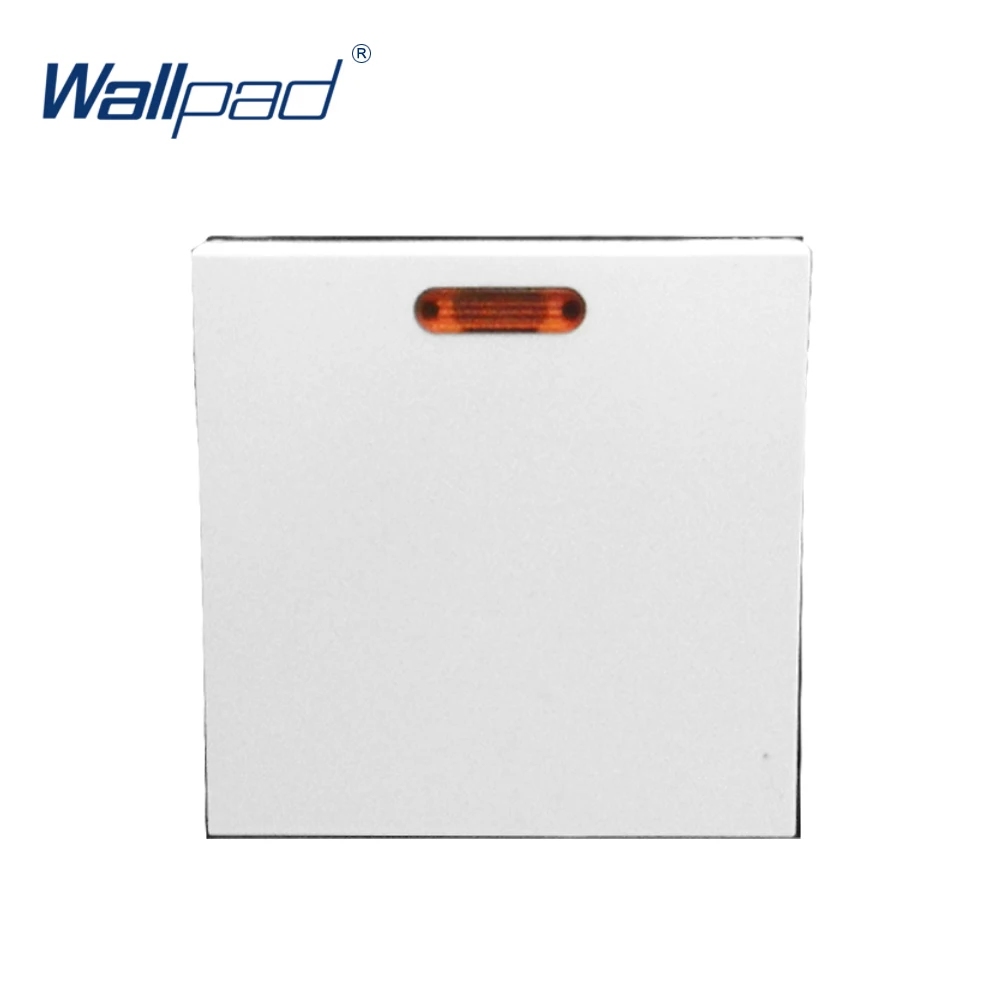 Wallpad 45 Amp 45A Кухня кондиционер настенный выключатель с Светодиодный индикатор Функция ключ для модуль всего 55*55 мм