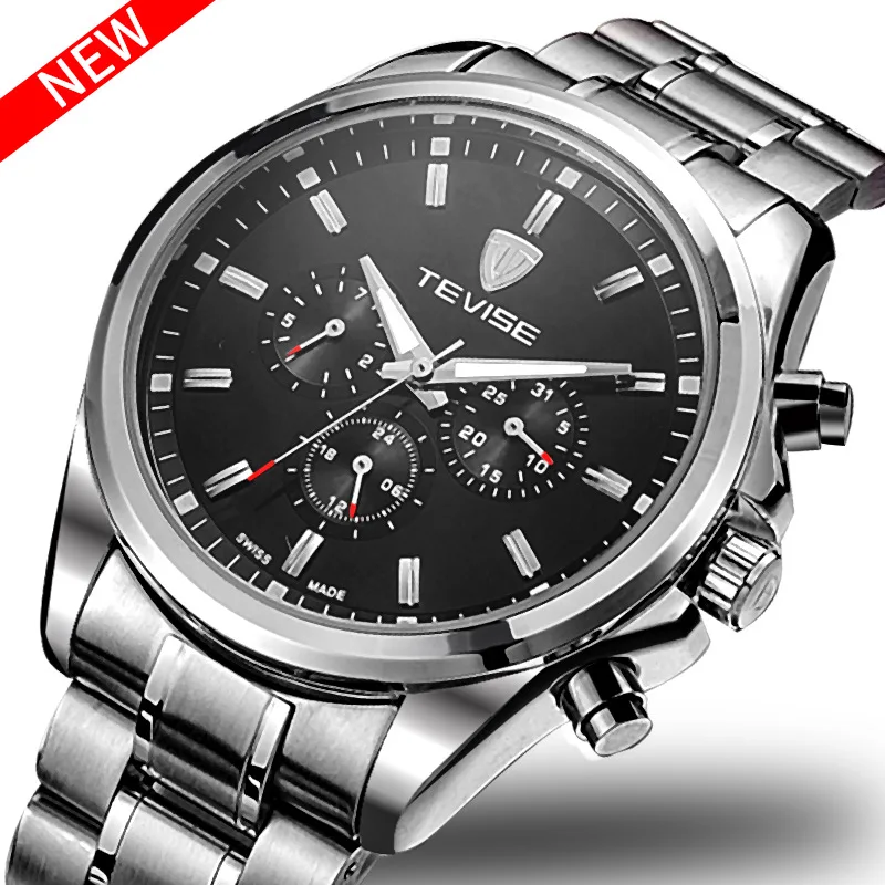 

Tvise Brand Hot Sell Men Mechanical Wristwatch Fashion Luxury Clocks Man Watches Automatic Watch Montre Homme Relogio Masculino