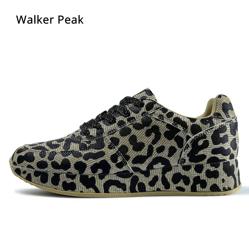 

Leopard women sneakers shoes for women Breathable Mesh printed Casual shoes flats ladies Lace up flat Casual Shoes 2019 Spring