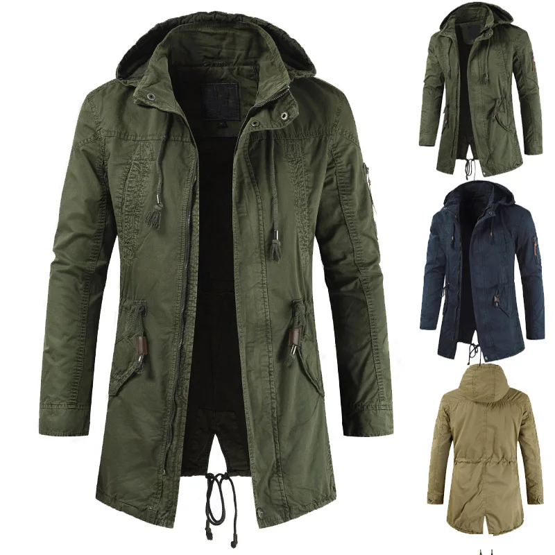 New dropshipping Men Jackets Man Trench Breasted Outerwear Casual top Coat military Windbreaker fashion windproof clothing New dropshipping Men Jackets Man Trench Breasted Outerwear Casual top Coat military Windbreaker fashion windproof clothing