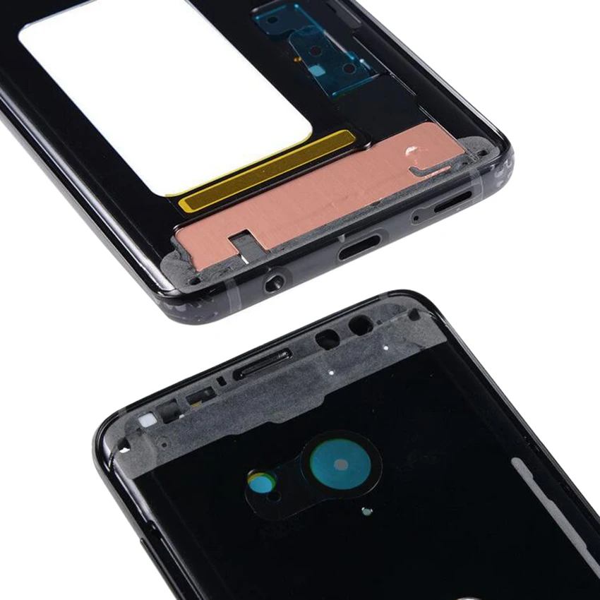 Для Samsung GALAXY S9 Plus G9650 задняя средняя рамка крышка корпуса Рамка Замена запасные