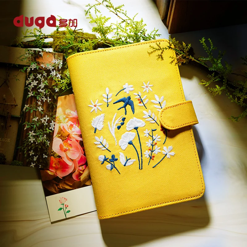 2019 желтая Весенняя Ласточка вышивка рассыпной лист планировщик Золотое кольцо