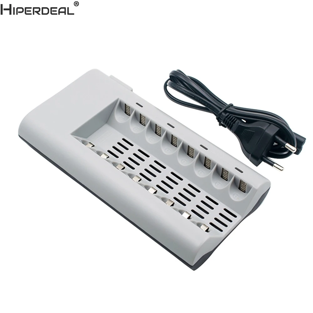 

8 Slots Charger AA / AAA Ni-MH / Ni-Cd Batteries Rechargeable Battery EU Plug
