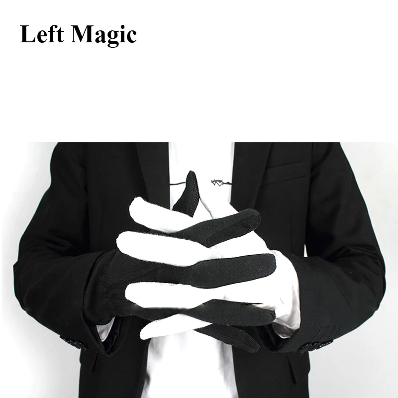 

glove to zebra silk close up magic trick professional magician street stage party magia props easy to do E3077