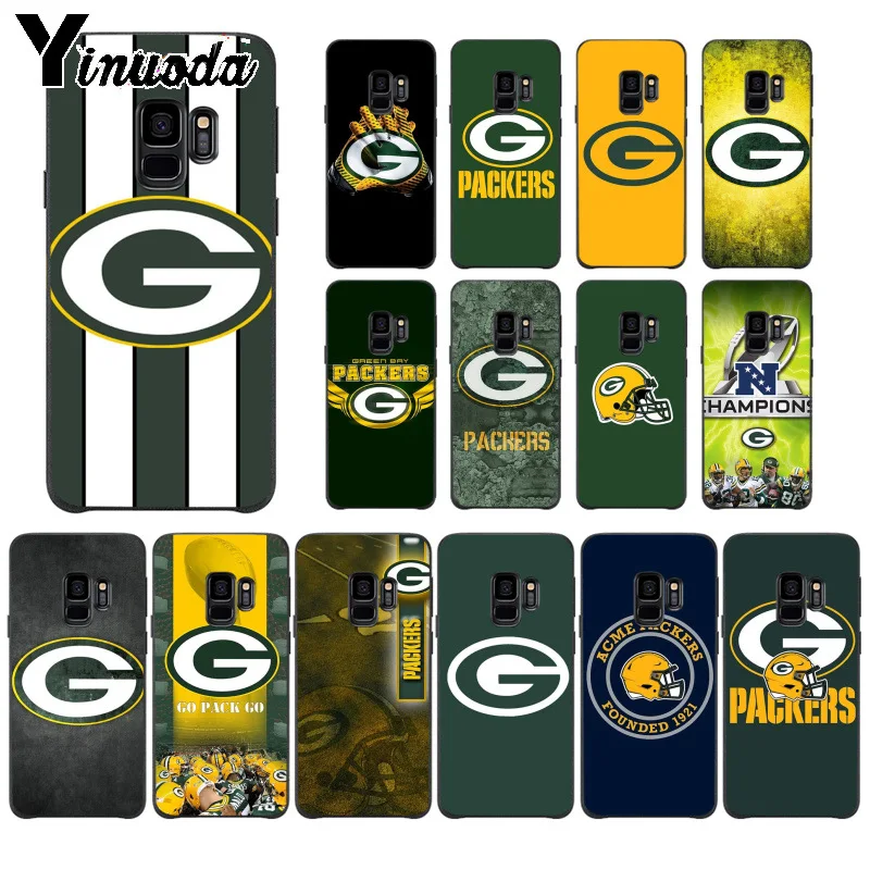 Yinuoda Green Bay Packers ТПУ Мягкая телефон аксессуары чехол для телефона для samsung S9 S9 плюс S5 S6 S6edge S6plus S7 S7edge S8 S8plus