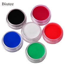 Biutee 6 видов цветов акриловый порошок поли гель для ногтей лак для ногтей искусство украшения Кристалл маникюрный набор профессиональные аксессуары для ногтей