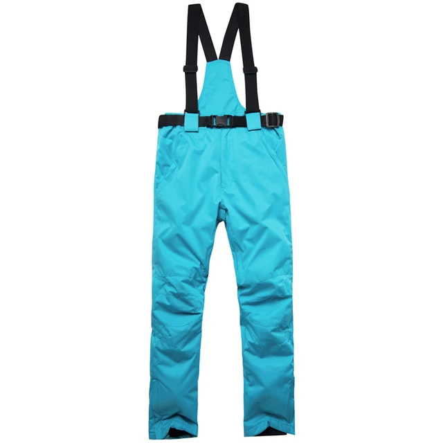 Salopette De Ski Isolante Femme - Coupe-vent, Imperméable, Avec Bretelles Réglables, Pour Snowboard Et Sports D'hiver
