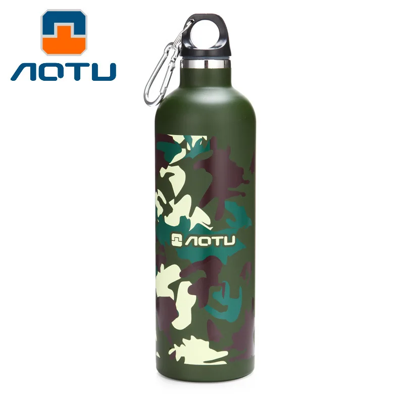

600ML Stainless Steel Water Bottle, Leak-proof Double Walled Sports Bottle Jug for Cyclists Runners Fisherman Hikers Campers