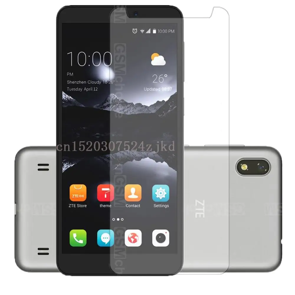 

Screen Protector Tempered Glass Protective or ZTE Blade a4 Axon 9 Pro V9 Vita A530 Small Fresh 5s v8q zfive G LTE A6 Max A7 Vita