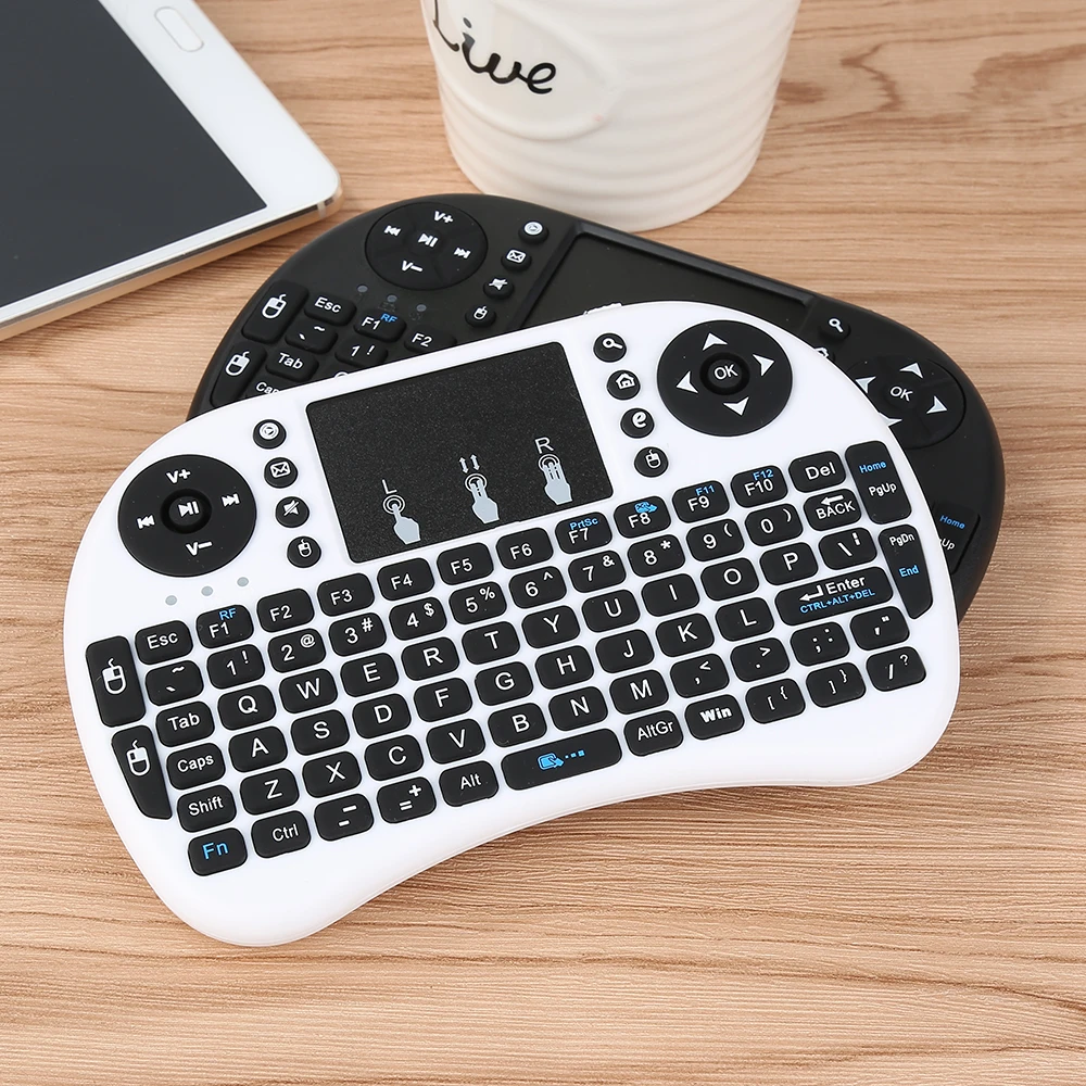 Беспроводная мини клавиатура 2 4G Fly Air Mouse с тачпадом для игр телеприставки Smart TV