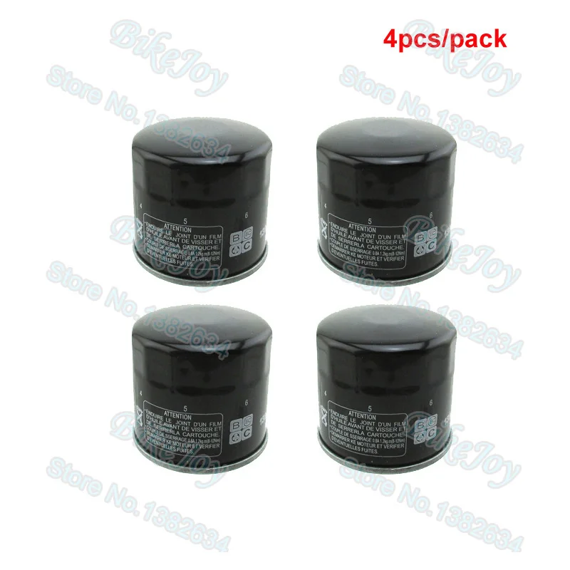 4 шт. мини масляный фильтр спин для 1541APWB1900 Suzuki Arctic Cat Kymco Aprilia Tuono/RSV4 2011- Kawasaki KLV1000 2004-2006