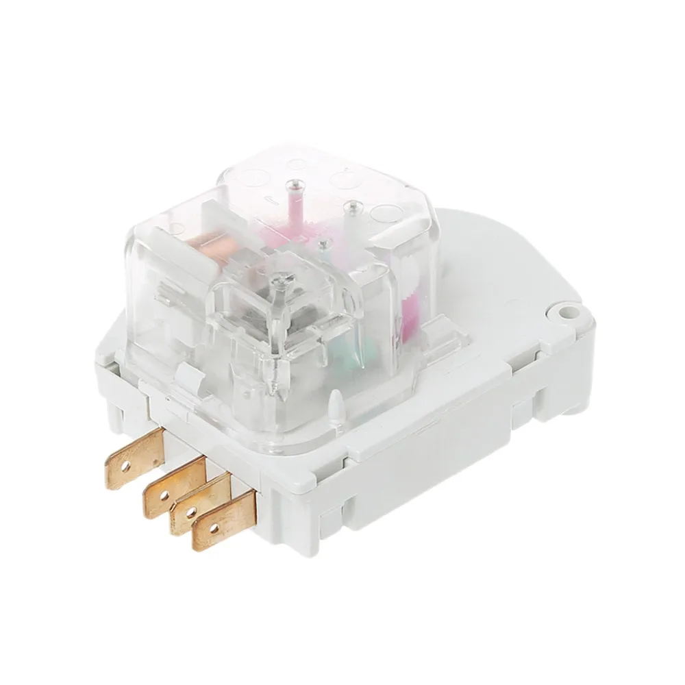 

Refrigerator Defrost Timer Frigidaire Mechanical Defroster Four-pin Plug 200-240V For Refrigeration Equipment