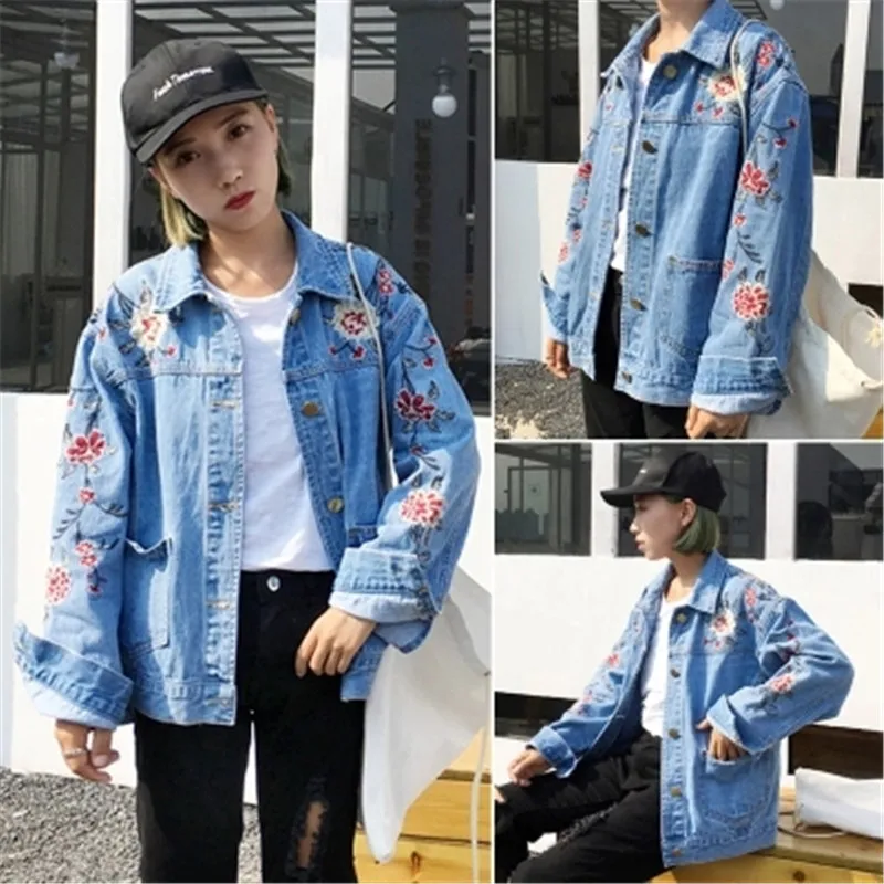 big oversized jean jacket