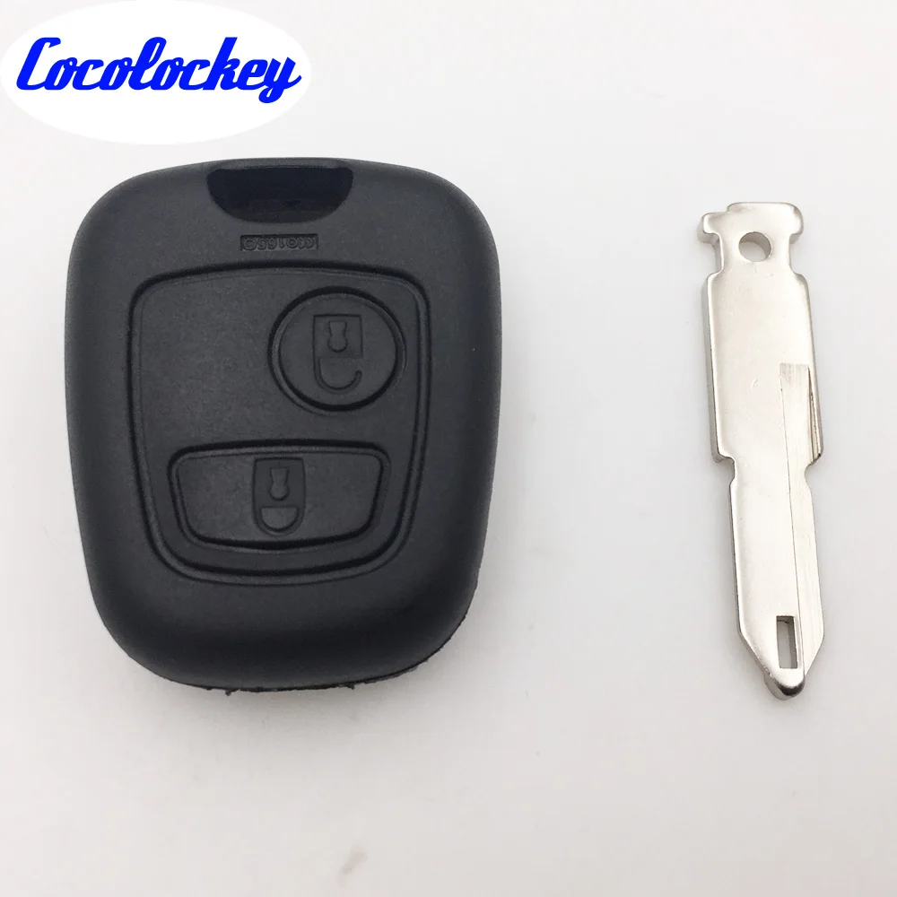 REMOTE KEY SHELL FOR PEUGEOT 206 2 BUTTON Auto Replacement Parts Ignition System Car Key REMOTE KEY SHELL FOR PEUGEOT 206 2 BUTTON Auto Replacement Parts Ignition System Car Key
