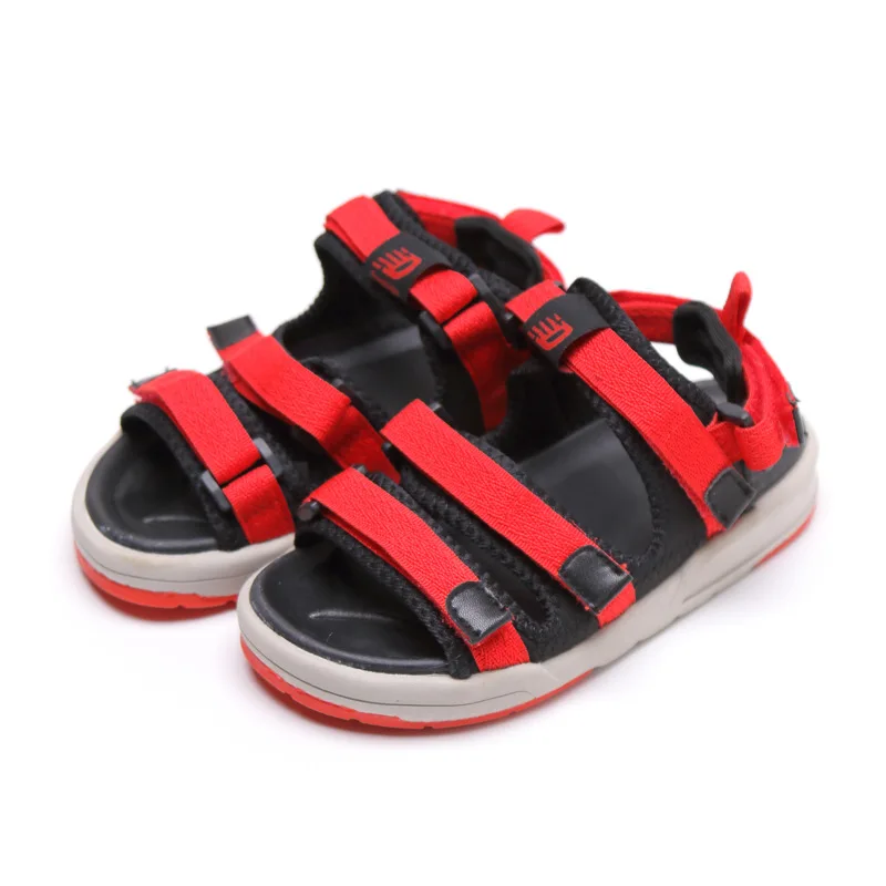 

2019 Spring Summer New Magic Sticker Sandals Soft Bottom Fashion Children's Shoes Cool Light Children Shoes Casual Shoes Sandals