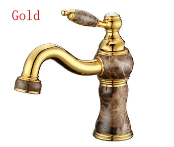 

Luxury New Natural Marble Decoration Bathroom Lavatory Basin Vessel Sink Mixer Tap Hot And Cold Water Faucet Valve Accessories