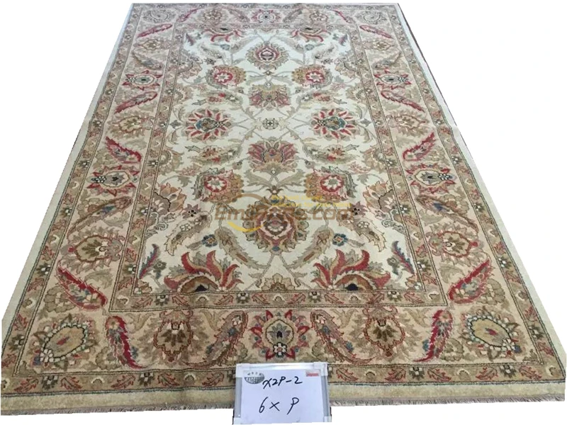 

Original single export Turkish handmade carpets OUSHAK Ozarks pure wool carpet X29-2 6X9gc158zieyg14