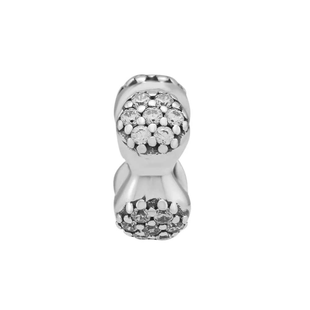 

FANDOLA Beads Love Pods Spacer Charms 100% 925 Sterling Silver Fits Europe Brand Bracelet Women DIY Beads Jewelry Kralen PERLES