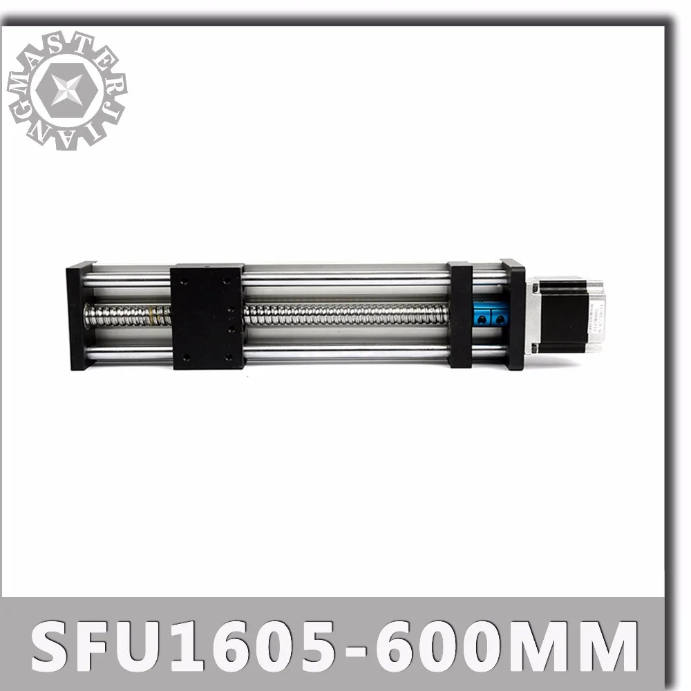 

SFU1605-600mm Stage A Linear Guide Rails Linear Actuator System Module Table 600mm Travel Length CNC Guide SFU1605
