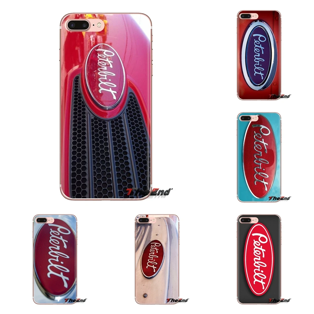 

Peterbilt Trucks Metal Sheet Car For iPod Touch Apple iPhone 4 4S 5 5S SE 5C 6 6S 7 8 X XR XS Plus MAX Transparent TPU Skin Case