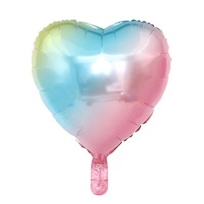 Радужные цветные шары 18 дюймов фольгированные шары с днем рождения надувные воздушные шары с гелием Свадебные украшения для детского душа