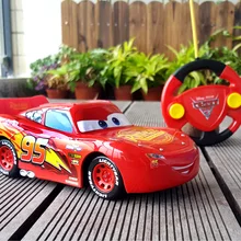Disney Новый Молния Маккуин Джексон Storm Крус Pixar Р/У Машинки 3 Игрушечные лошадки с прохладной удалить контроллер для образовательных подарков без коробки