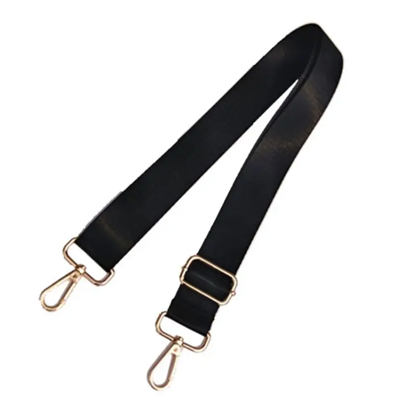 120 см регулируемая сменная сумка через плечо с ремешком Съемный ремень для сумки через плечо - Цвет: black