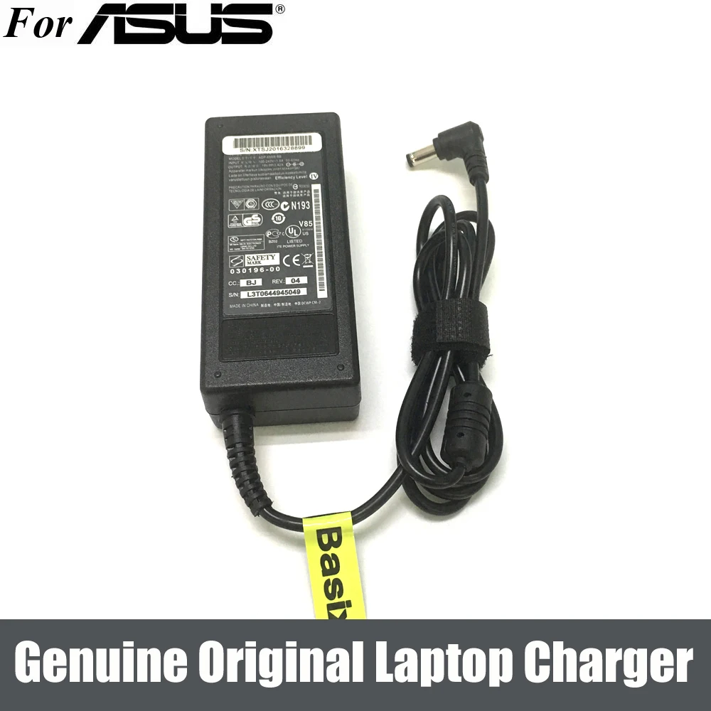 For ASUS X52F 19v 3.42A A52j x5dc k50c series Laptop Charger Adapter Power Cord