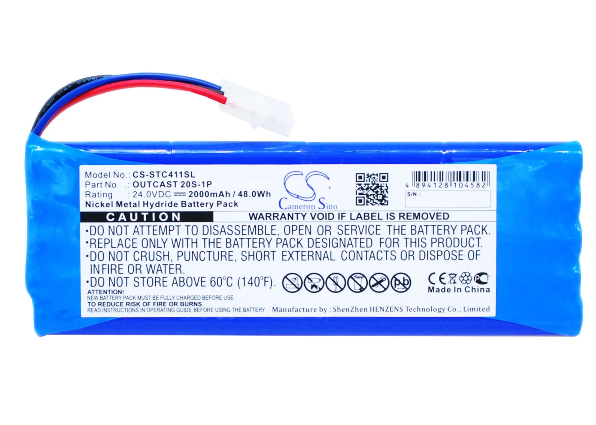 Cameron Sino Battery For Soundcast Outcast ICO410 ICO410-4n ICO411a ICO411a-4N | Электроника