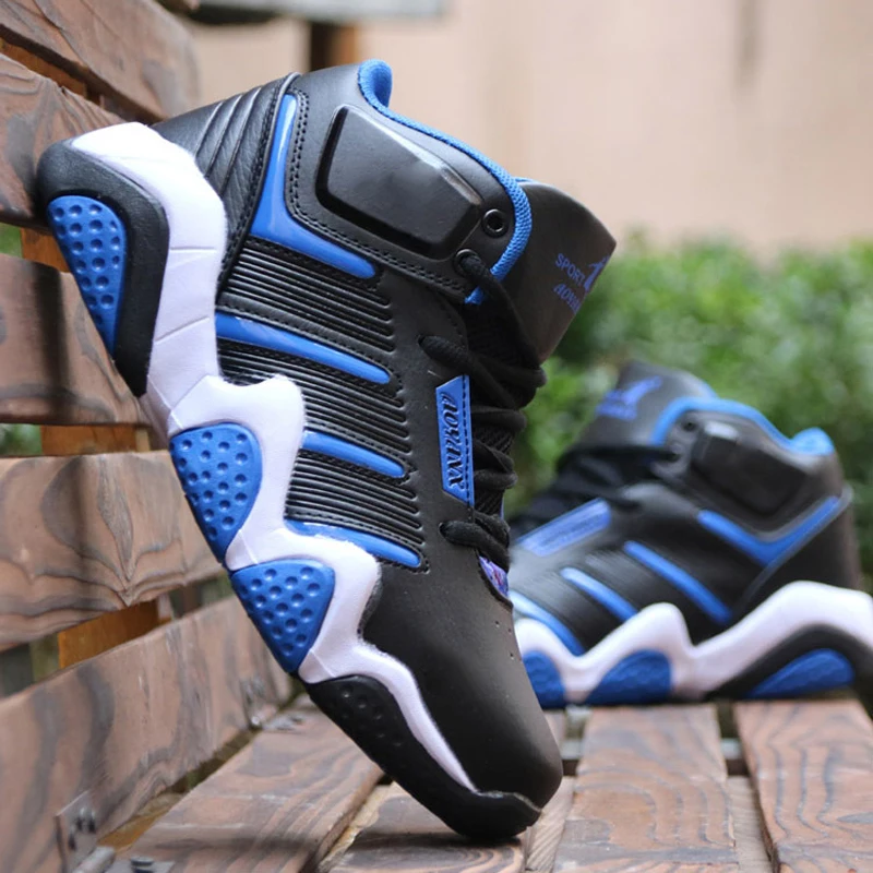 Skup New Arrival męskie buty z najwyższej półki amortyzujące buty do koszykówki zasznurowane trampki odporne na wstrząsy oddychające sportowe buty sportowe na świeżym powietrzu