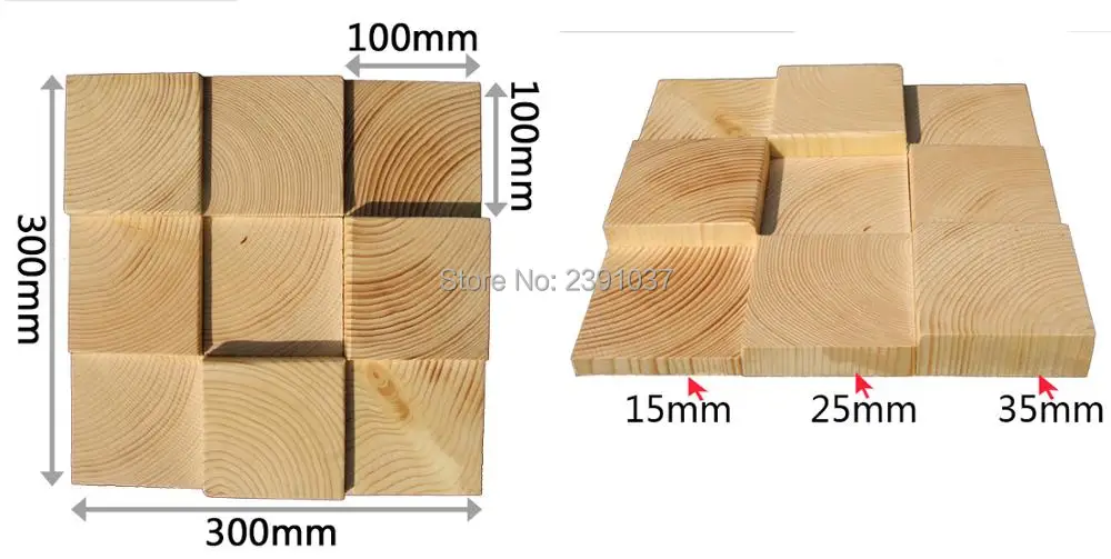 Совершенно новая деревянная мозаичная плитка для украшения стен дома материал 3D панели деревянная мозаичная плитка 1 коробка(11 листов) покрытие 1 квадратный метр