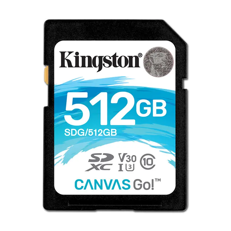 Kingston SD карта 128 Гб 64 ГБ 32 ГБ флэш-карта памяти 256 Гб класс 10 uhs-i U3 4K 512 ГБ cartao de memoria для зеркальных камер дронов