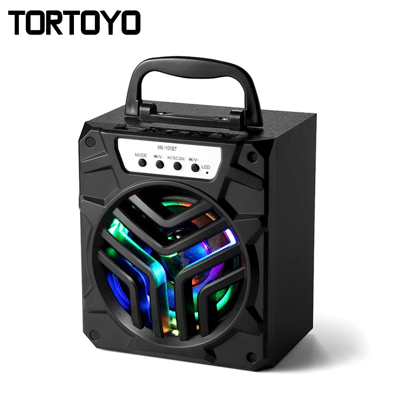 TORTOYO HK 101BT 5W Portable Wireless Bluetooth Speaker Handheld Stereo