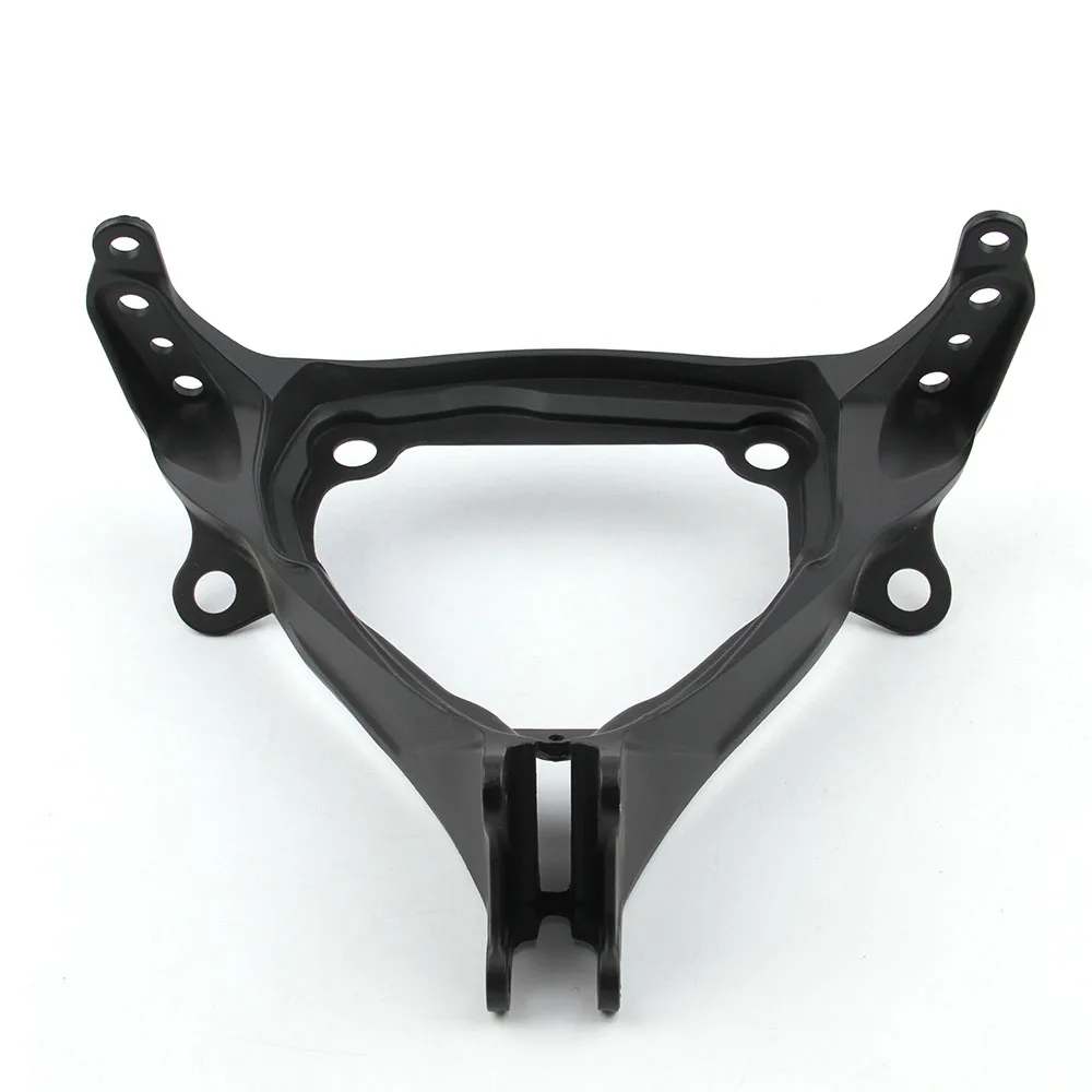 

For 09-12 SUZUKI GSXR1000 GSX-R GSXR 1000 Black Upper Front Headlight Headlamp Bracket Fairing Stay Head Cowling 2009 2010 2011