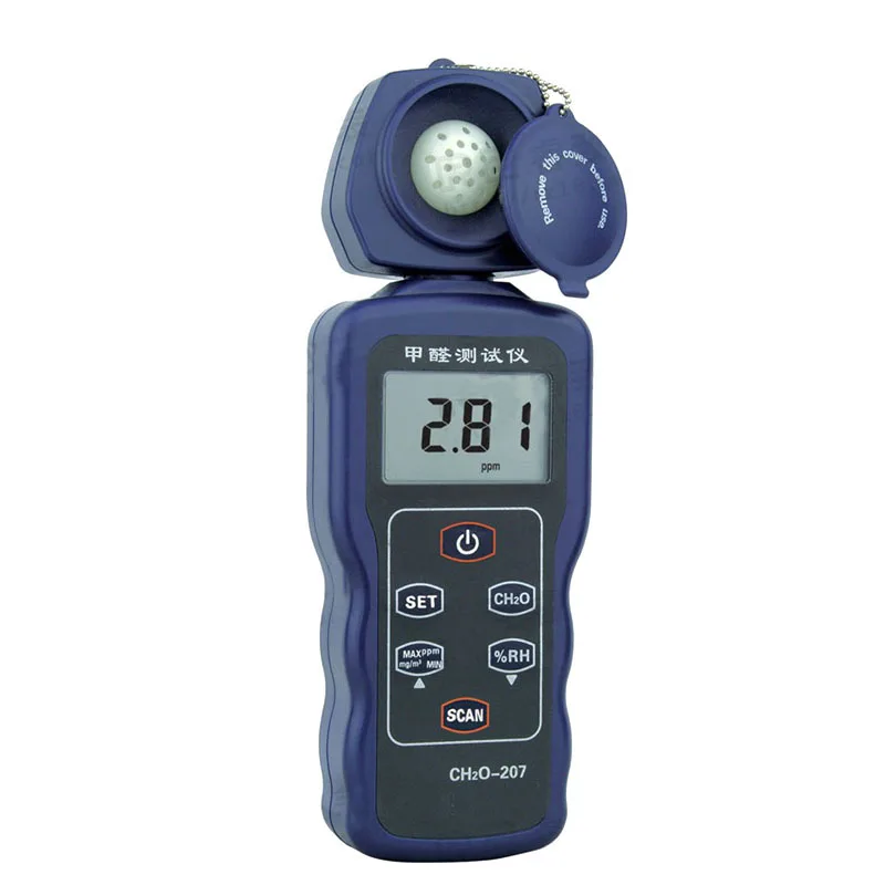 

SM207 Handheld formaldehyde detector Indoor air quality detector Portable formaldehyde tester