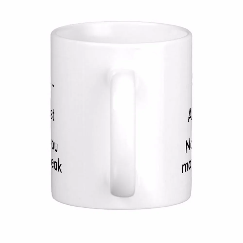 Мерная чашка Шш почти сейчас вы можете говорить белые кофейные кружки чайная кружка индивидуальный подарок LVSURE Керамическая Кружка Кофейные кружки для поездок