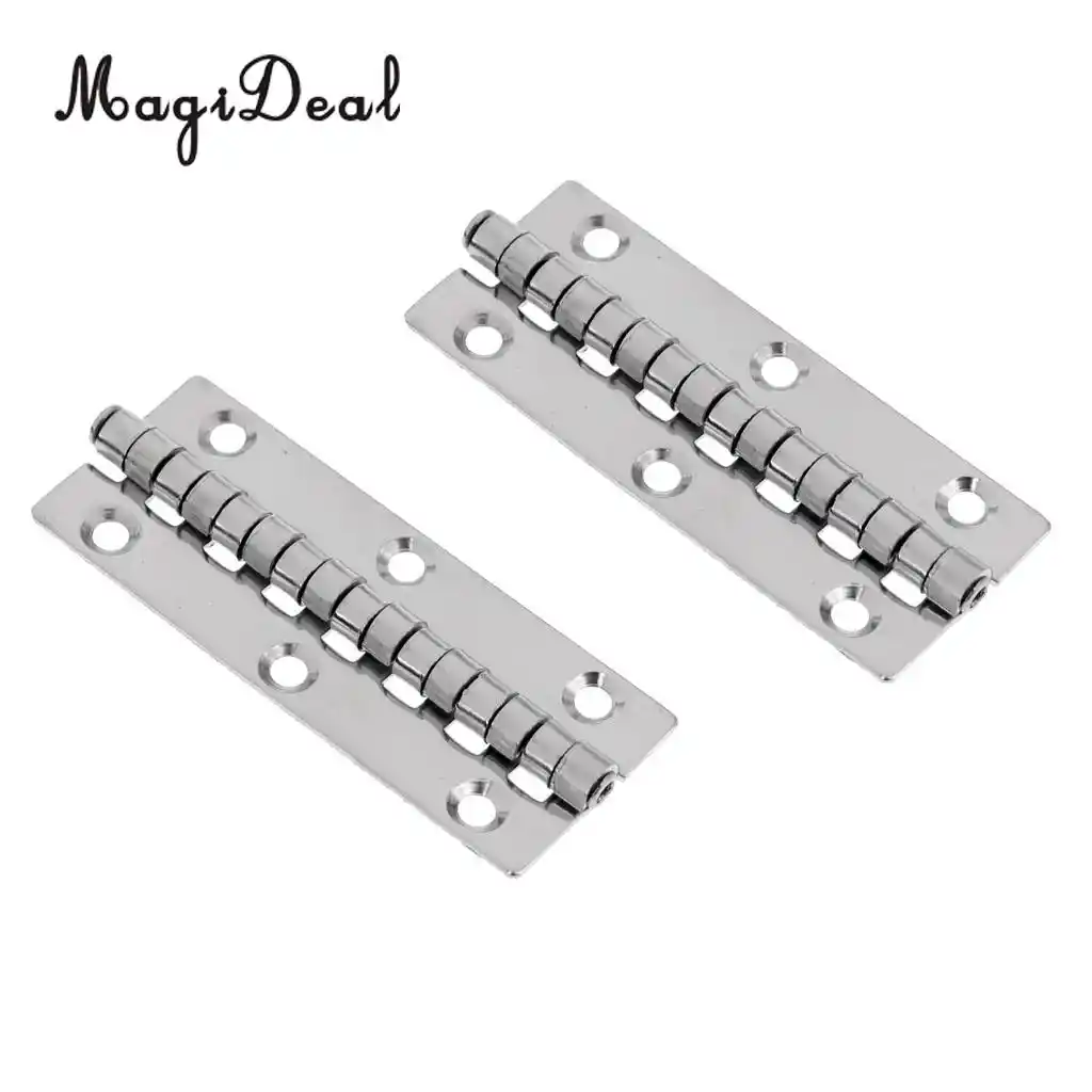 2 Pieces High Polished Stainless Steel Marine Boat Piano Hinge