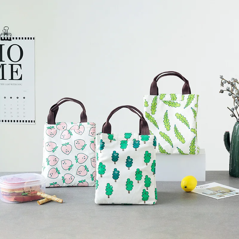 XZP New Waterproof Oxford Portable Lunch Bag Tote Thermal Insulation Cartoon Animal Plant Pattern Travel Picnic Cartoon Lunchbox XZP New Waterproof Oxford Portable Lunch Bag Tote Thermal Insulation Cartoon Animal Plant Pattern Travel Picnic Cartoon Lunchbox