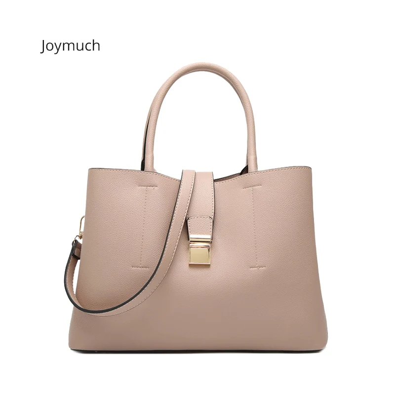 

2019 New 4 Color Shoulder Bags For Women Soft Pu Leather Casual Totes For Female All-Match Ladies High-Capacity Handbags