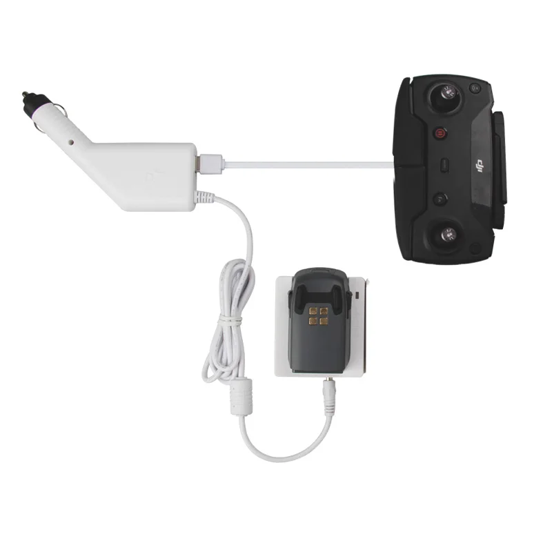 Intelligent Car charger battery Charging Board & remote control portable Charge Support QC3.0 USB Quick Charge for DJI SPARK Drone Accessories 1 (6)