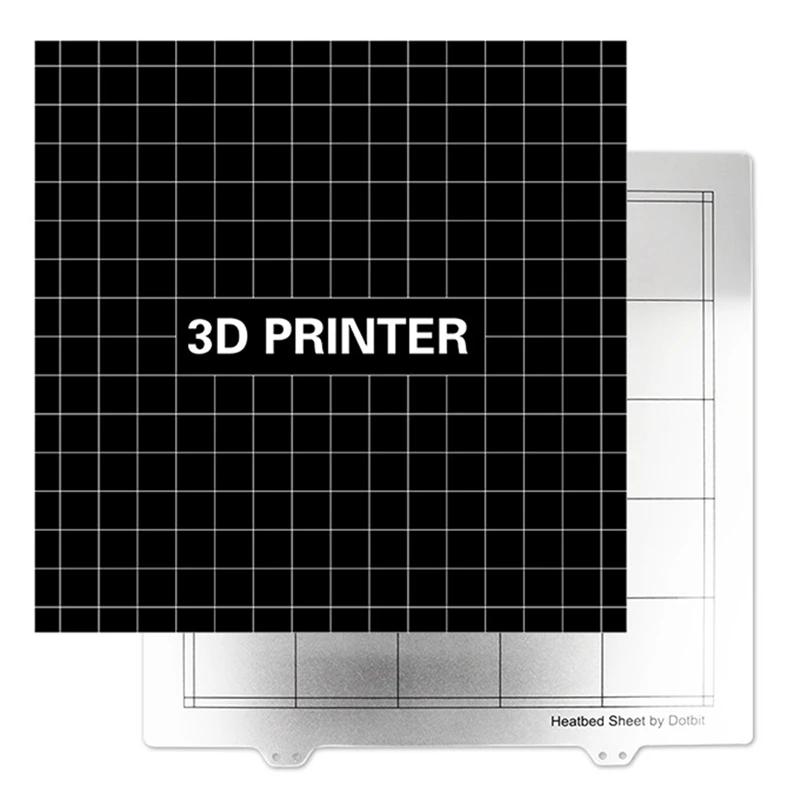 Аксессуары для 3D-принтера 300х300мм стальная пластина с горячей кроватью + наклейка