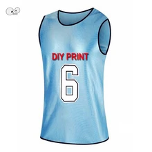 DIY принт Новая команда обучение Scrimmage жилеты Футбол Баскетбол Молодежный для взрослых Pinnies майки дышащие быстросохнущие футболки для футбола